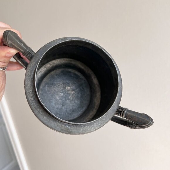 Antique Colonial Silver Company Quadruple Plate Victorian Etched Bee Floral Bowl - Picture 10 of 11